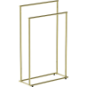 Mexen Loop standing towel rack, gold - 70A71098-50