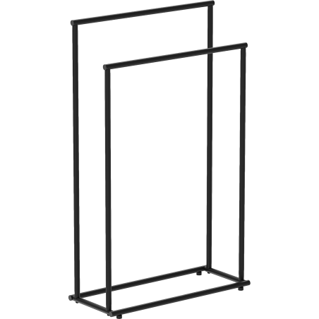 Mexen Loop standing towel rack, black - 70A71098-70
