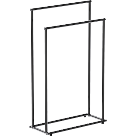 Mexen Loop standing towel rack, black chrome - 70A71098-73