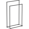 Mexen Loop standing towel rack, black chrome - 70A71098-73