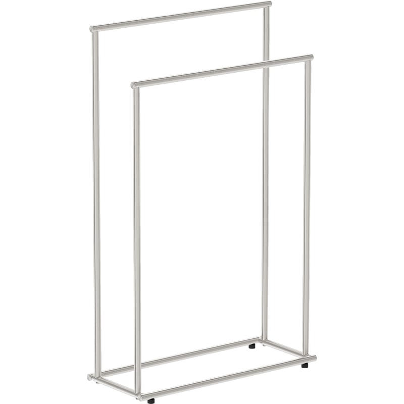Mexen Loop freestanding towel rack, brushed nickel - 70A71098-97