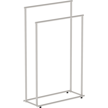 Mexen Loop freestanding towel rack, brushed nickel - 70A71098-97