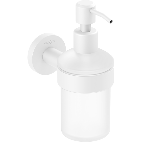 Mexen Ovio soap dispenser, white - 70A19558-20