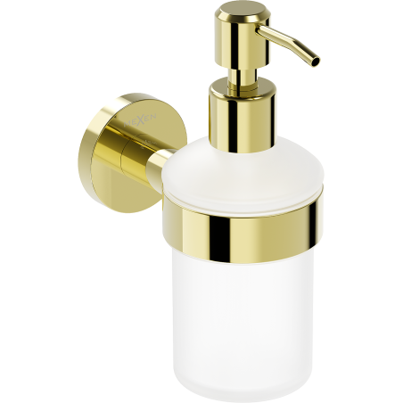 Mexen Ovio soap dispenser, gold - 70A19558-50