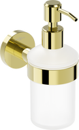 Mexen Ovio soap dispenser, gold - 70A19558-50