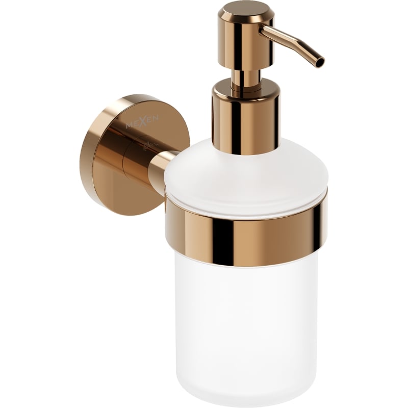 Mexen Ovio soap dispenser, rose gold - 70A19558-60