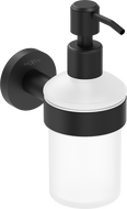Mexen Ovio soap dispenser, black - 70A19558-70