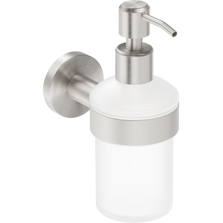 Mexen Ovio soap dispenser, brushed nickel - 70A19558-97
