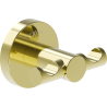 Mexen Ovio double towel hook, gold - 70A19512-50