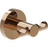 Mexen Ovio double towel hook, rose gold - 70A19512-60