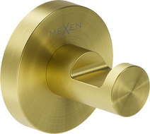 Mexen Ovio towel hook, brushed gold - 70A19511-55