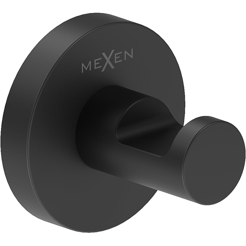 Mexen Ovio towel hook, black - 70A19511-70