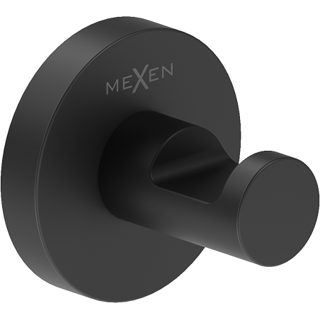 Mexen Ovio towel hook, black - 70A19511-70