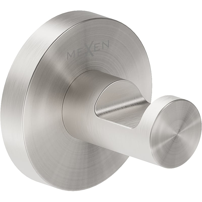 Mexen Ovio towel hook, brushed nickel - 70A19511-97