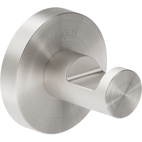 Mexen Ovio towel hook, brushed nickel - 70A19511-97