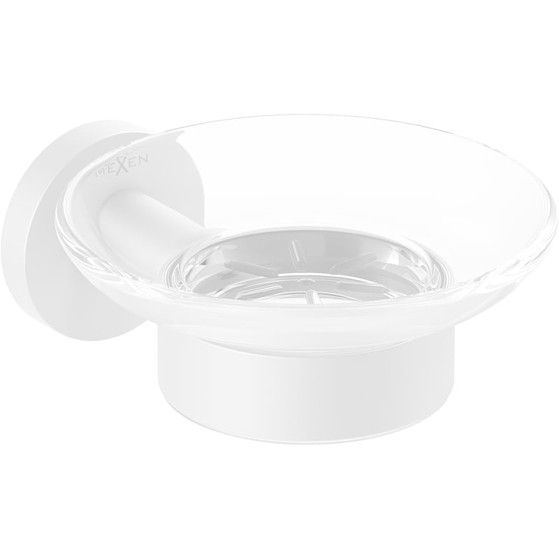 Mexen Ovio soap dish, white - 70A19555-20