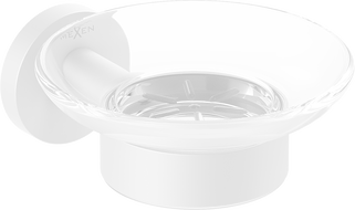 Mexen Ovio soap dish, white - 70A19555-20