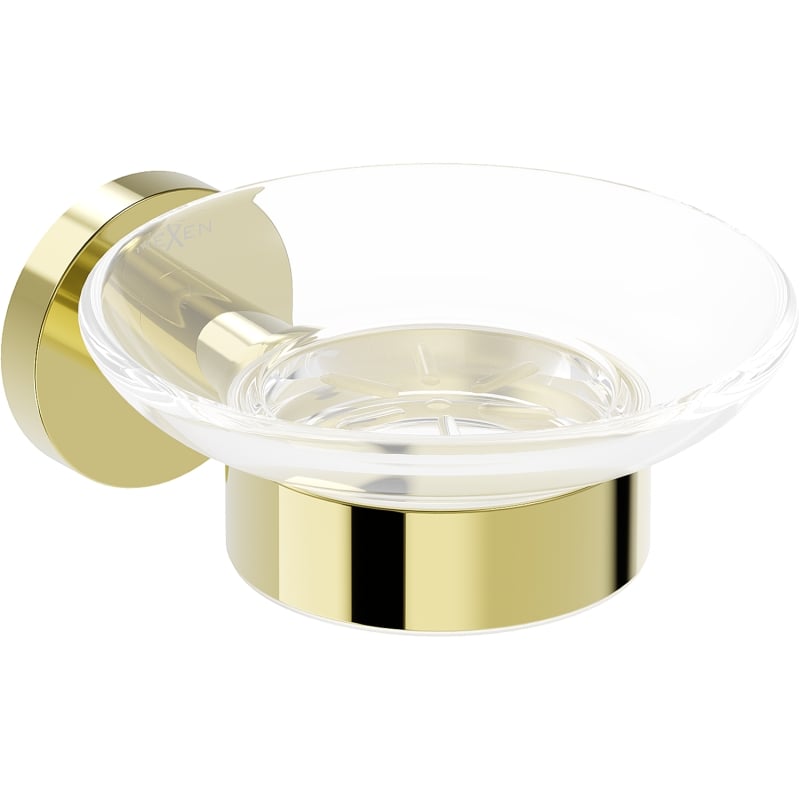 Mexen Ovio soap dish, golden - 70A19555-50