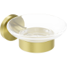 Mexen Ovio soap dish, gold brushed - 70A19555-55