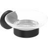 Mexen Ovio soap dish, black - 70A19555-70