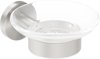 Mexen Ovio soap dish, brushed nickel - 70A19555-97