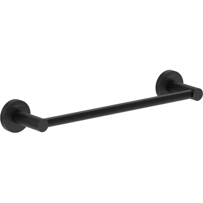 Mexen Ovio towel rack, black - 70A19541-70