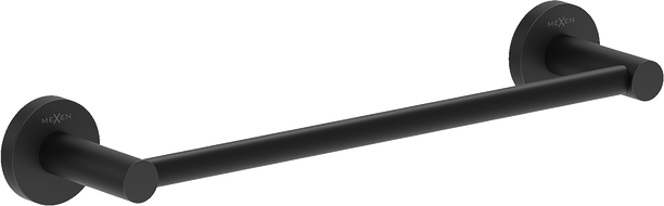 Mexen Ovio towel rack, black - 70A19541-70