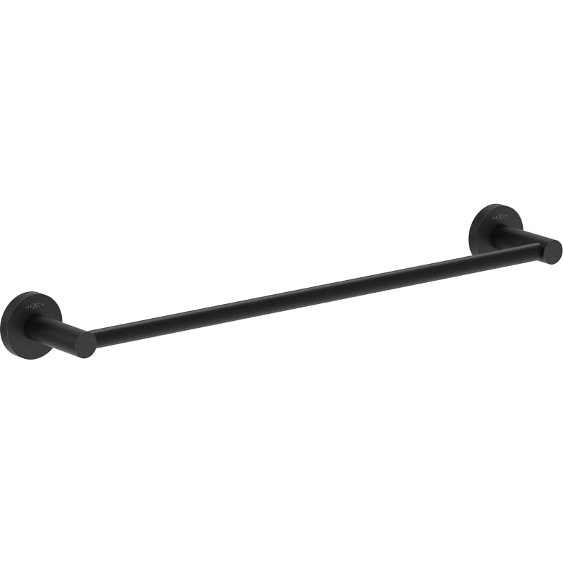 Mexen Ovio towel rack, black - 70A19543-70