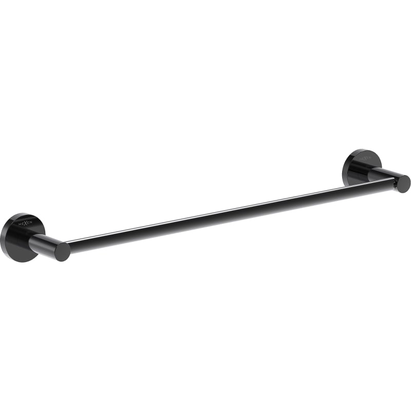 Mexen Ovio towel rack, black chrome - 70A19543-73