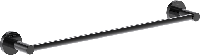 Mexen Ovio towel rack, black chrome - 70A19543-73