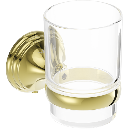 Mexen Lusso toothbrush holder, gold - 70A16851-50