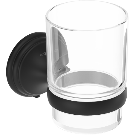Mexen Lusso toothbrush cup, black - 70A16851-70