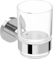 Mexen Ovio toothbrush holder, chrome - 70A19551-00