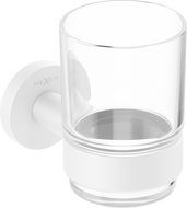 Mexen Ovio toothbrush holder, white - 70A19551-20