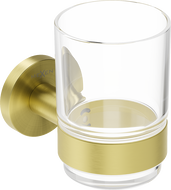 Mexen Ovio toothbrush holder, brushed gold - 70A19551-55