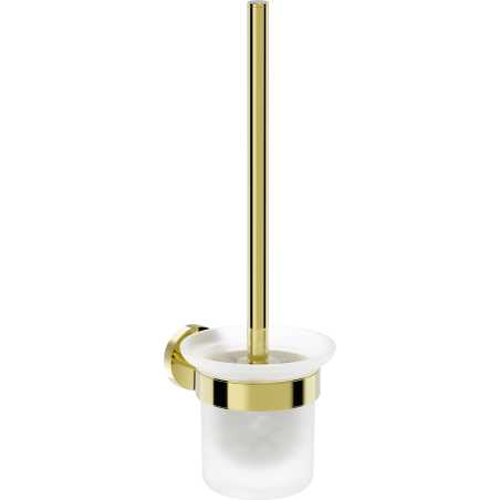 Mexen Ovio toilet brush, gold - 70A19571-50
