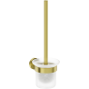 Mexen Ovio toilet brush, brushed gold - 70A19571-55