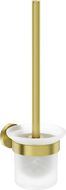 Mexen Ovio toilet brush, brushed gold - 70A19571-55