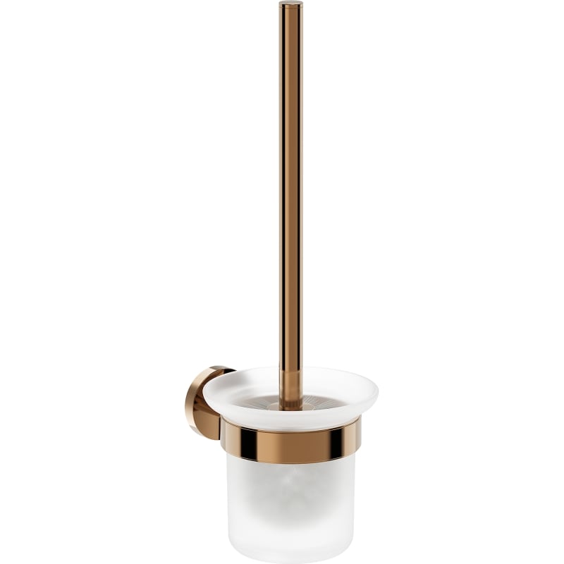 Mexen Ovio toilet brush, rose gold - 70A19571-60
