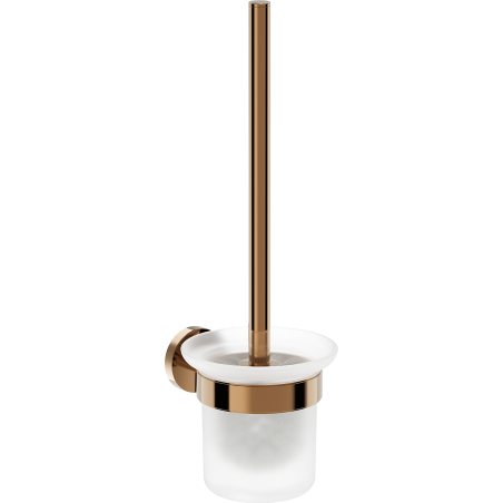 Mexen Ovio toilet brush, rose gold - 70A19571-60