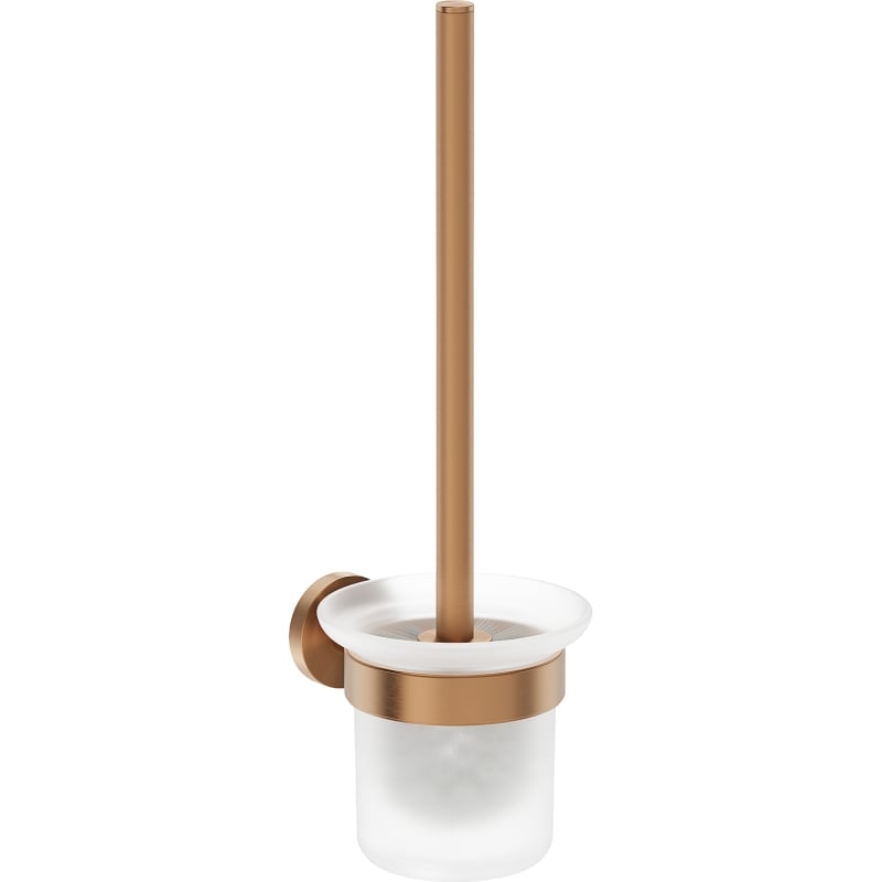 Mexen Ovio toilet brush, brushed copper - 70A19571-65