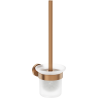 Mexen Ovio toilet brush, brushed copper - 70A19571-65