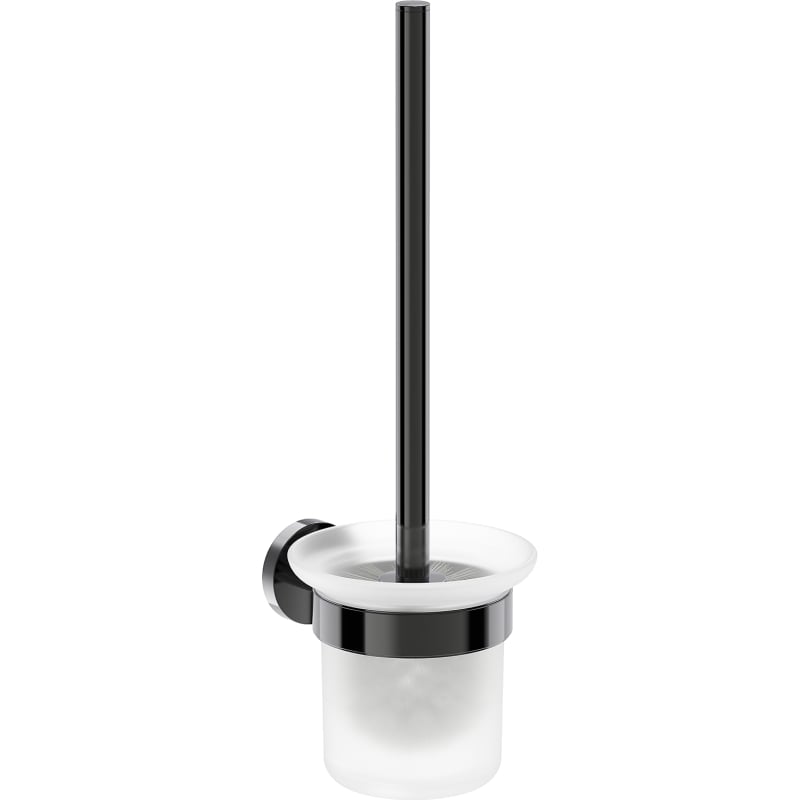 Mexen Ovio toilet brush, black chrome - 70A19571-73