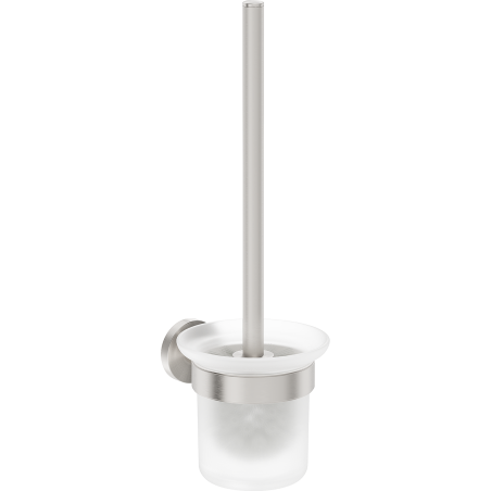 Mexen Ovio toilet brush, brushed nickel - 70A19571-97