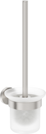 Mexen Ovio toilet brush, brushed nickel - 70A19571-97