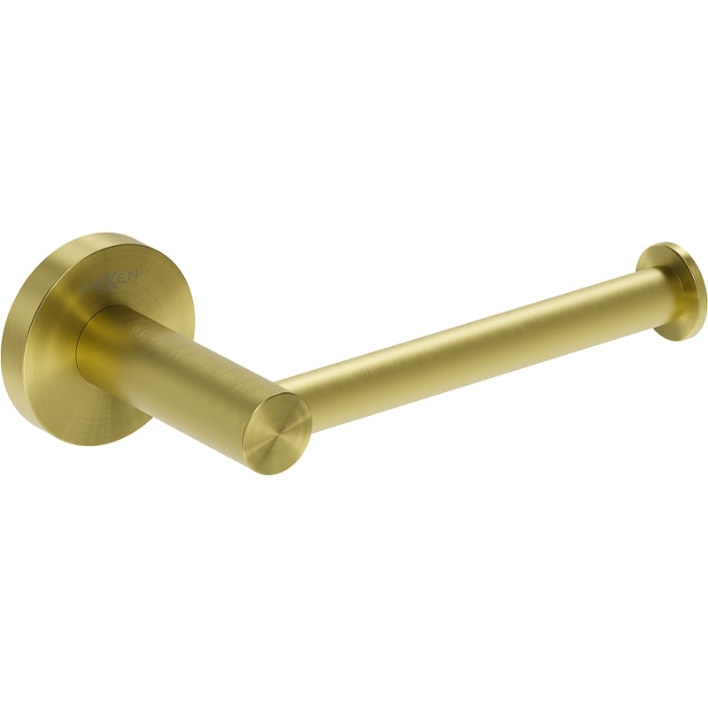 Mexen Ovio toilet paper holder, brushed gold - 70A19525-55