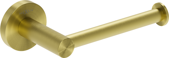 Mexen Ovio toilet paper holder, brushed gold - 70A19525-55