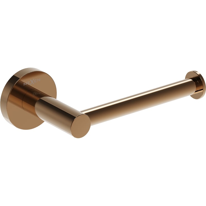 Mexen Ovio toilet paper holder, rose gold - 70A19525-60