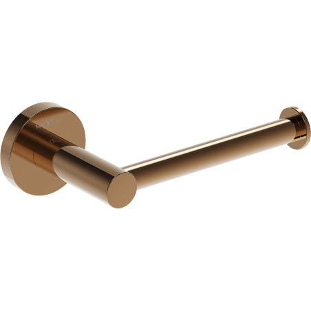 Mexen Ovio toilet paper holder, rose gold - 70A19525-60