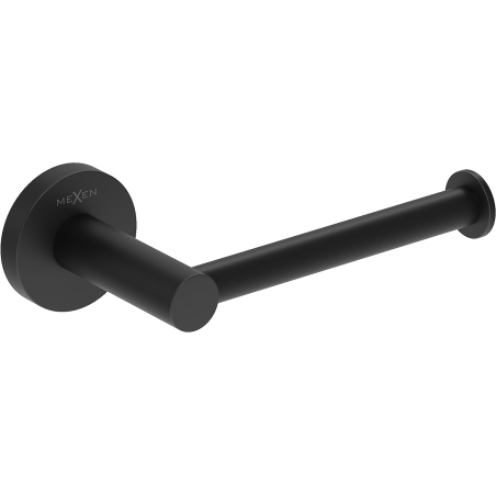 Mexen Ovio toilet paper holder, black - 70A19525-70